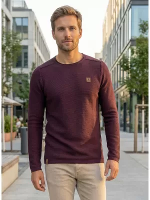 Herrenpullover ALTISPORT QUOD MPLR079 BURGUND
