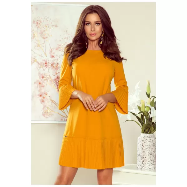  Kleid NUMOCO LUCY A228-7 SENF 