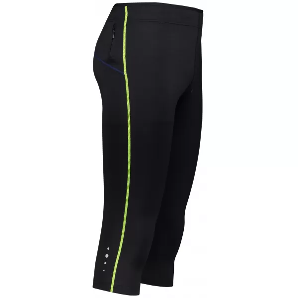  Herren 3/4 Hosen ALPINE PRO ENZO 4 MPAR420 SCHWARZ/GRÜN 