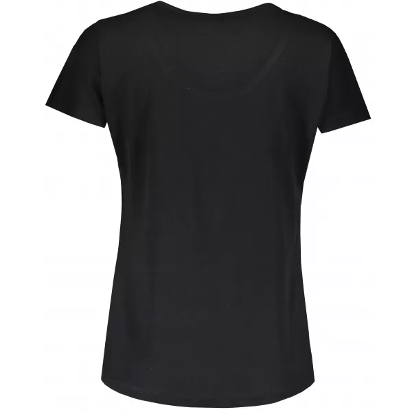  Damen-T-Shirt mit kurzen Ärmeln ALTISPORT NORMA LTSR654 SCHWARZ 