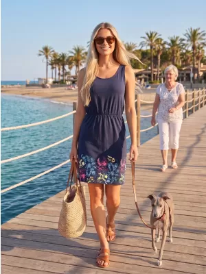Kleid ALTISPORT VEGA LSKR250 BLAU