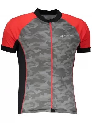 Fahrradtrikot ALPINE PRO MARK MTSR461 GRAU/ROT