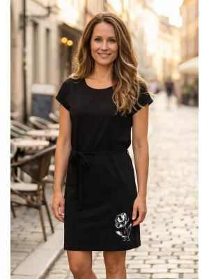 Kleid ALTISPORT ALWILDA LSKR251 SCHWARZ