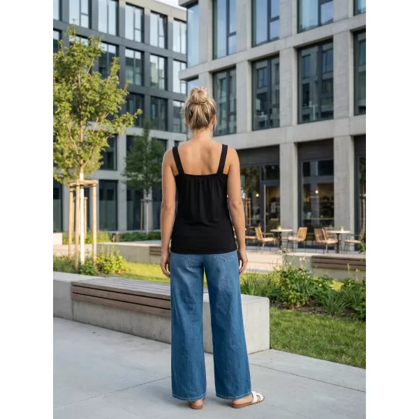  Damen-Tanktop ALTISPORT FLAVIANA LTSR639 SCHWARZ 
