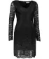 Kleid der Dame NUMOCO A170-1 SCHWARZ