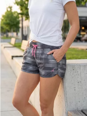 Damen-Shorts ALTISPORT TANA LPAR431 SCHWARZ