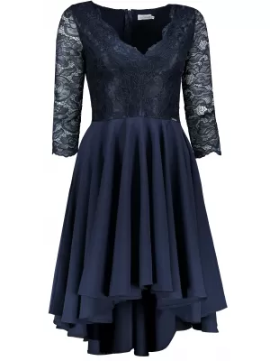 Kleid NUMOCO NICOLLE A210-2 DUNKELBLAU