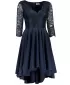 Kleid NUMOCO NICOLLE A210-2 DUNKELBLAU