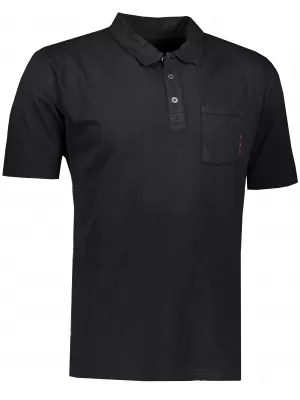 Herren t -Shirt mit einem Kragen ALPINE PRO ERIN MTSR521 SCHWARZ