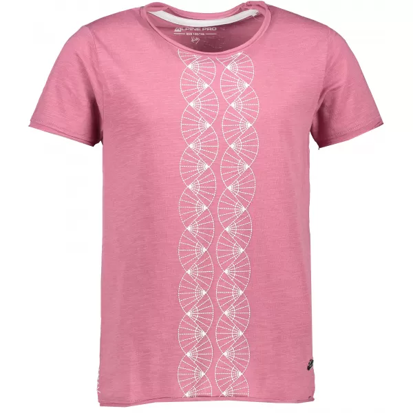  T -Shirt ALPINE PRO GANGO 2 KTSR242 ROSA 