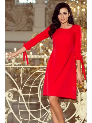 Kleid NUMOCO ALICE A195-4 ROT