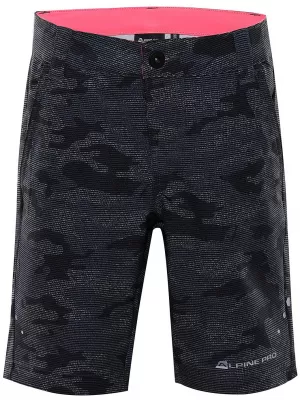 Shorts ALPINE PRO TRENTO 2 KPAR186 GRAU/ROSA