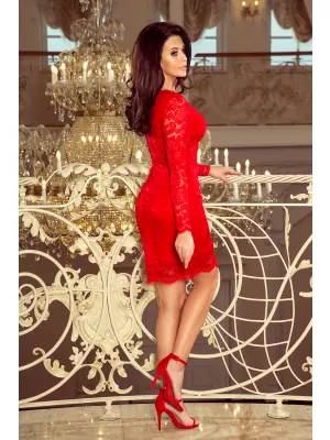 Kleid der Dame NUMOCO A170-6 ROT