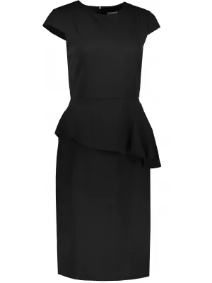 Kleid NUMOCO MIDI A192-3 SCHWARZ