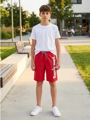 Jungen Shorts SAM 73 BS 525 ROT