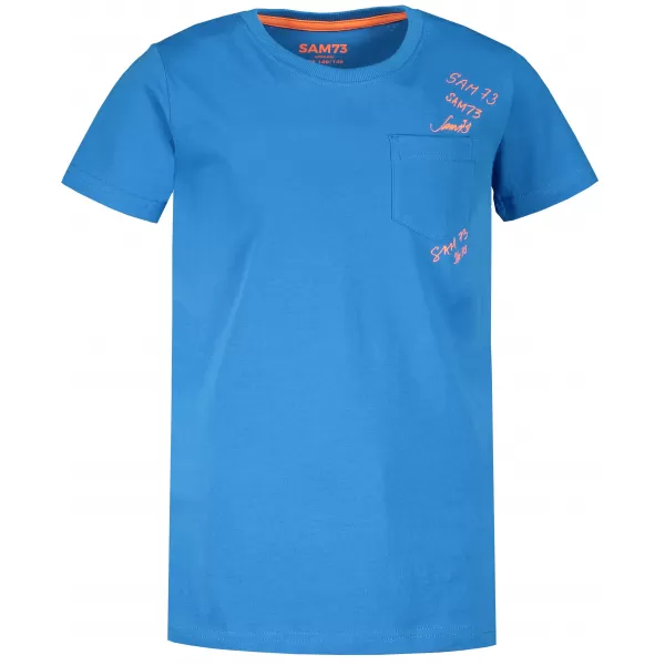  Boy T -Shirt mit kurzen Ärmeln SAM 73 KTSR257 BLAU 