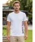Herren t -Shirt mit kurzen Ärmeln SAM 73 MT 766 WEIß