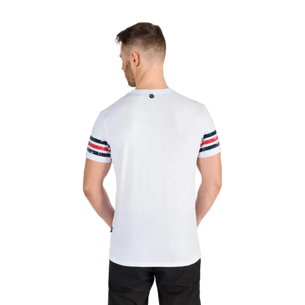  Herren t -Shirt mit kurzen Ärmeln SAM 73 MT 762 WEIß 