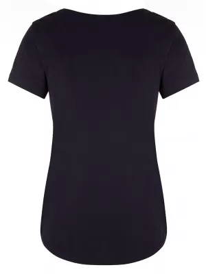 Damen-T-Shirt LOAP ASTRAIA CLW2067 DUNKELBLAU