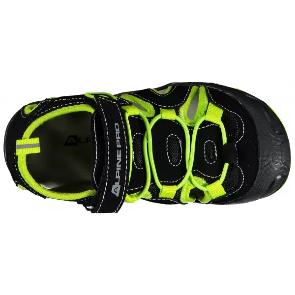  Sandalen ALPINE PRO FLAVIO KBTR223 SCHWARZ/GRÜN 