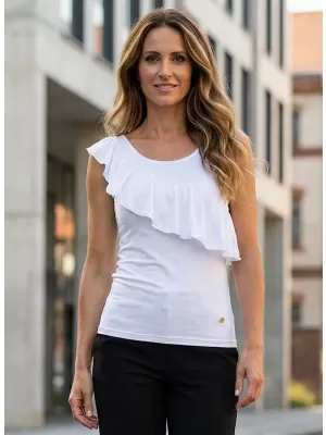 Damen-Tanktop KIXMI JETTIE WEIß