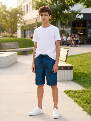 Jungen Shorts SAM 73 ERASYLO KPAR189 DUNKELBLAU
