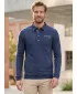 Herren-Sweatshirt KIXMI JASPER DUNKELBLAUE HIGHLIGHTS