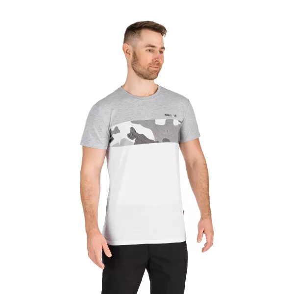  Herren t -Shirt mit kurzen Ärmeln SAM 73 MT 764 HELLGRAU 