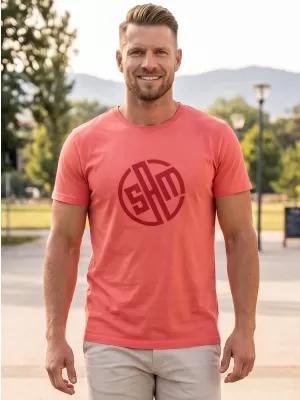 Herren t -Shirt mit kurzen Ärmeln SAM 73 ALIF MTSR487 ROT