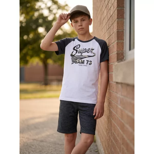  Boy T -Shirt mit kurzen Ärmeln SAM 73 BT 541 WEIß 