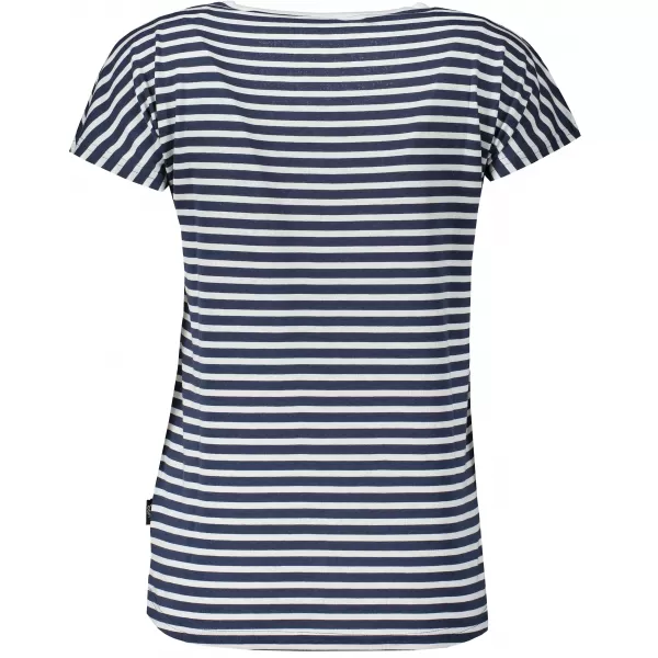  Frauen t -Shirt mit kurzen Ärmeln SAM 73 ALESIA LTSR627 DUNKELBLAU 