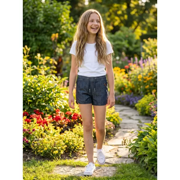  Shorts des Mädchens SAM 73 GS 525 DUNKLER DENIM 
