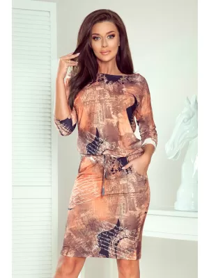 Kleid NUMOCO A13-113 ORANGE