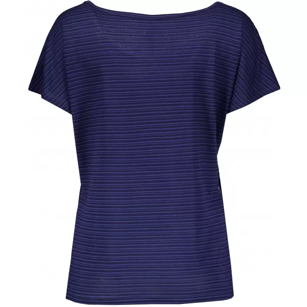  Damen-T-Shirt mit kurzen Ärmeln KIXMI JESSIA DUNKELBLAU 