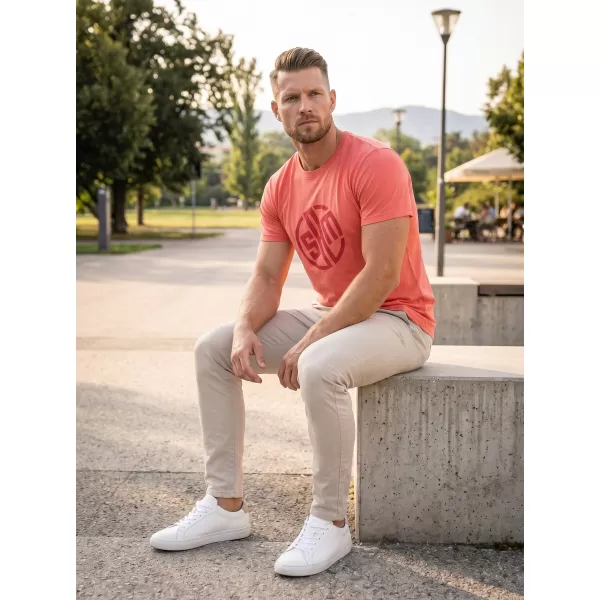  Herren t -Shirt mit kurzen Ärmeln SAM 73 ALIF MTSR487 ROT 