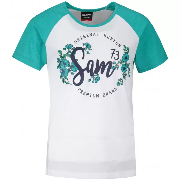  Girl's T -Shirt mit kurzen Ärmeln SAM 73 GT 540 NEON 