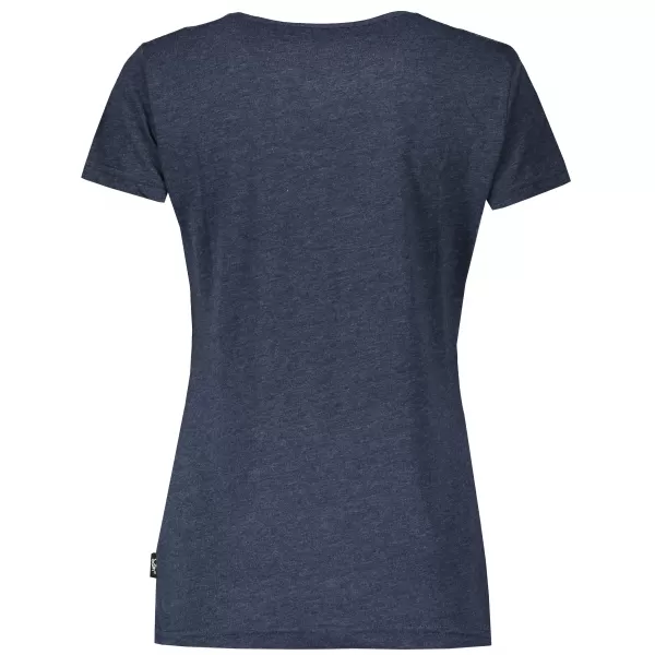  Frauen t -Shirt mit kurzen Ärmeln SAM 73 LTSR618 DUNKELBLAU 