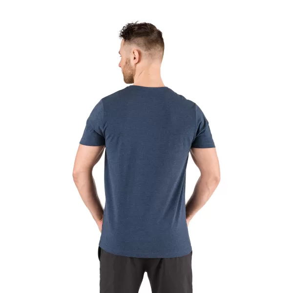  Herren t -Shirt mit kurzen Ärmeln SAM 73 LADIUS MTSR524 DUNKELBLAU 