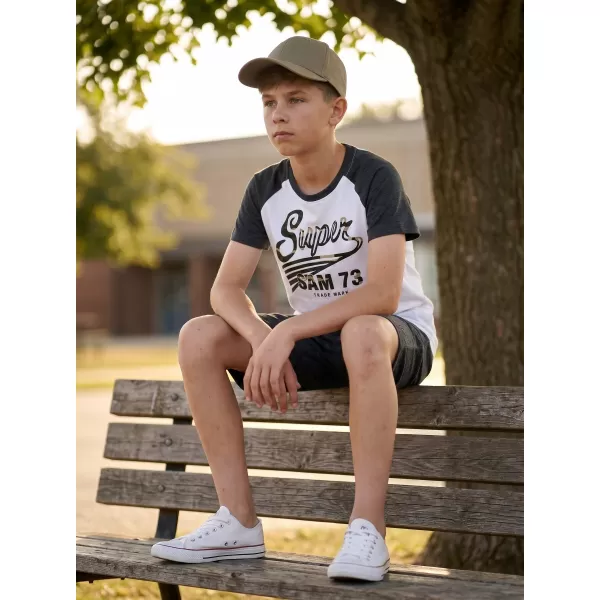  Boy T -Shirt mit kurzen Ärmeln SAM 73 BT 541 WEIß 