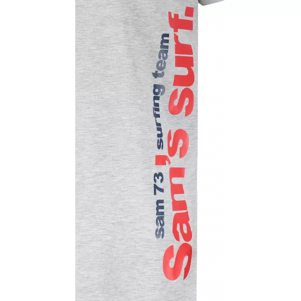  Herren t -Shirt mit kurzen Ärmeln SAM 73 MT 766 HELLGRAU 