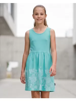 Mädchenkleid SAM 73 KSKR071 GRÜN