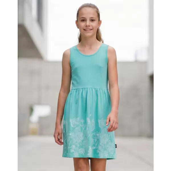  Mädchenkleid SAM 73 KSKR071 GRÜN 