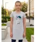 Mädchenkleid SAM 73 KSKR069 HELLGRAU