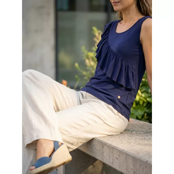  Damen-Tanktop KIXMI JETTIE DUNKELBLAU 