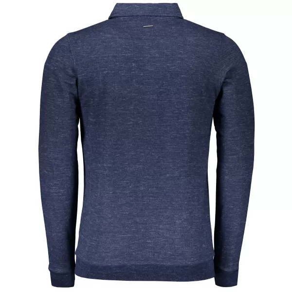  Herren-Sweatshirt KIXMI JASPER DUNKELBLAUE HIGHLIGHTS 