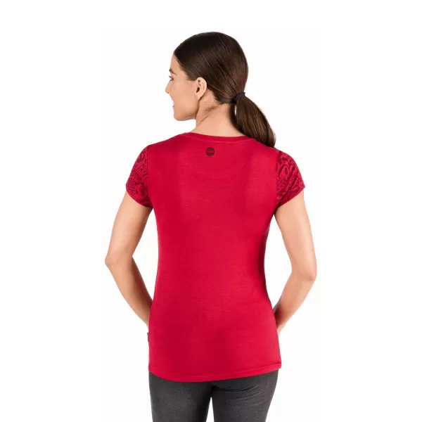  Frauen t -Shirt mit kurzen Ärmeln SAM 73 WT 800 ROT 
