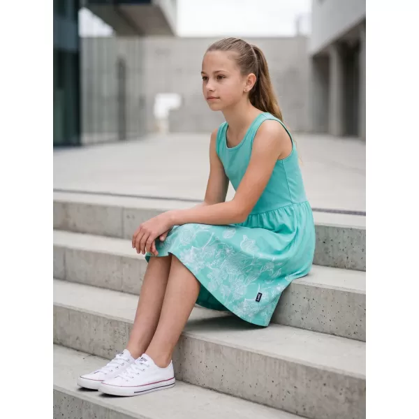  Mädchenkleid SAM 73 KSKR071 GRÜN 