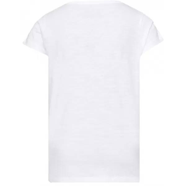  Girl's T -Shirt mit kurzen Ärmeln SAM 73 KTSR255 WEIß 