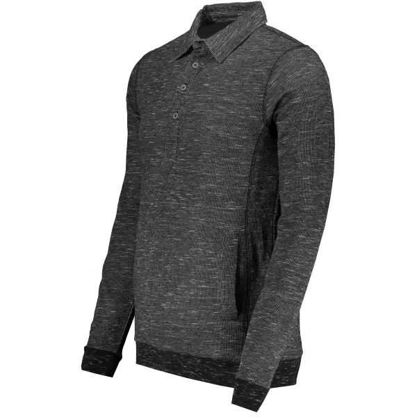  Herren-Sweatshirt KIXMI JASPER SCHWARZES HIGHLIGHT 