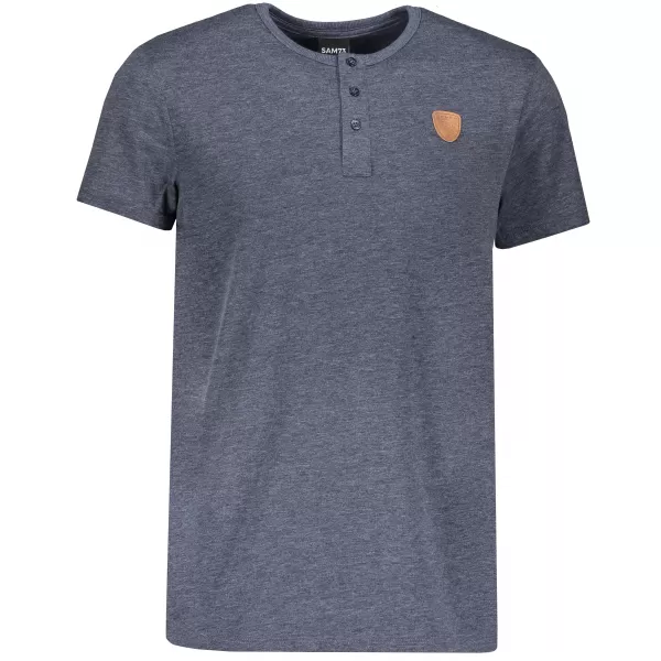  Herren t -Shirt mit kurzen Ärmeln SAM 73 MT 763 DUNKELBLAU 
